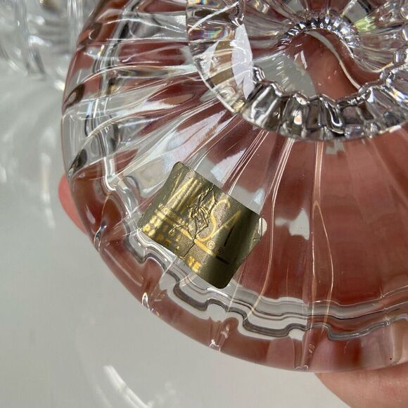 Mikasa Park Lane Crystal Condiment Jar with Lid - Picture 4 of 8